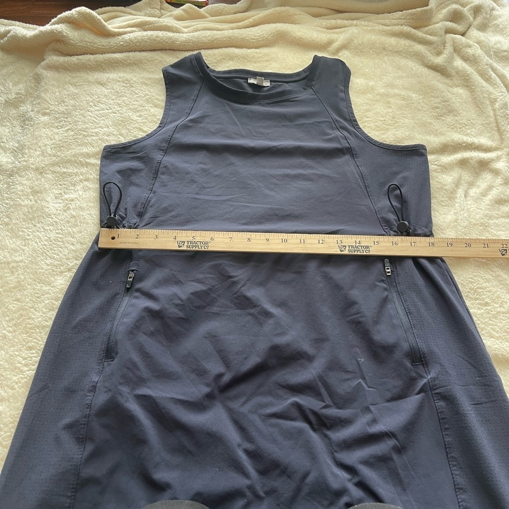 Talbots Navy Sleeveless Shift Dress - Picture 9 of 10